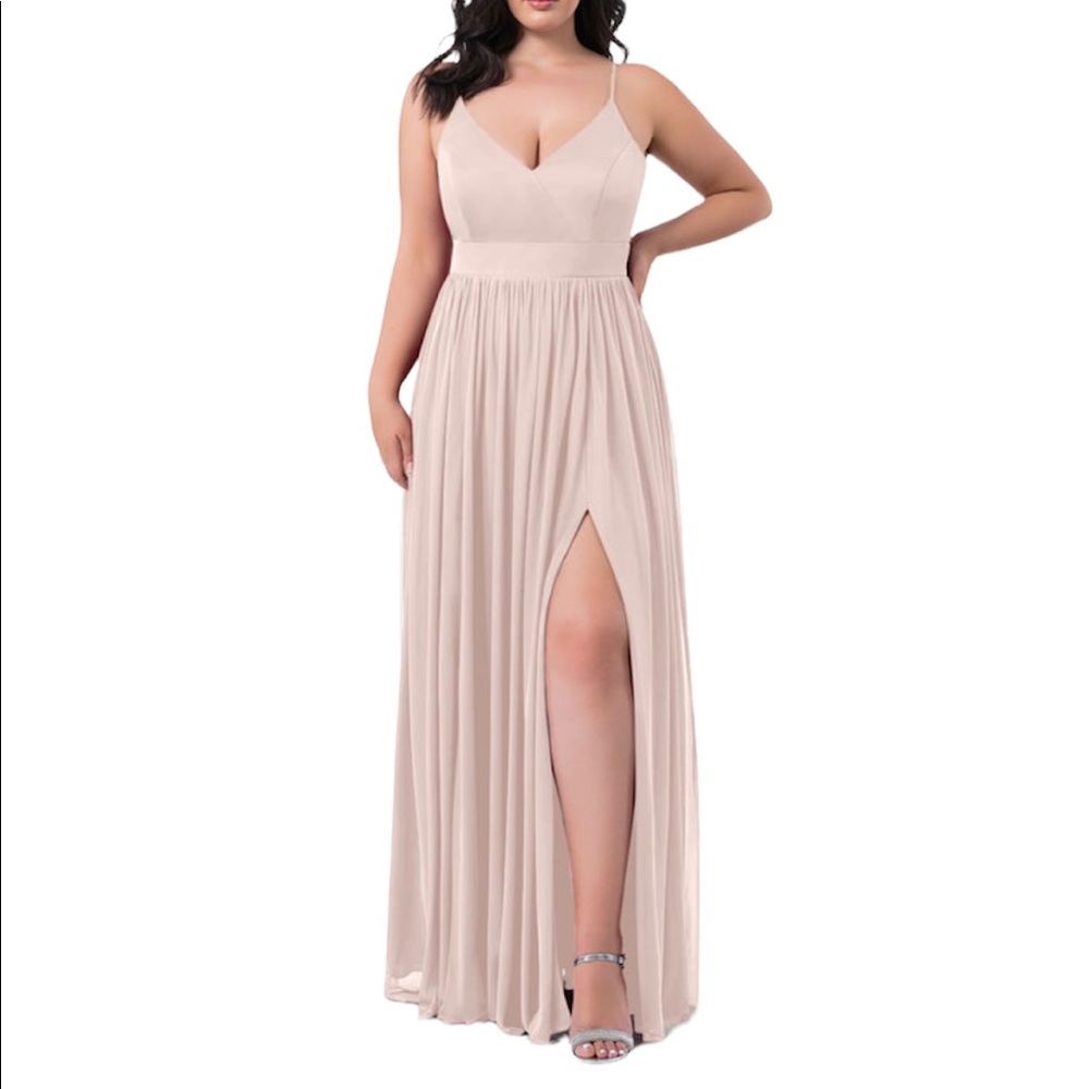 Azazie Kiri Mesh Dress